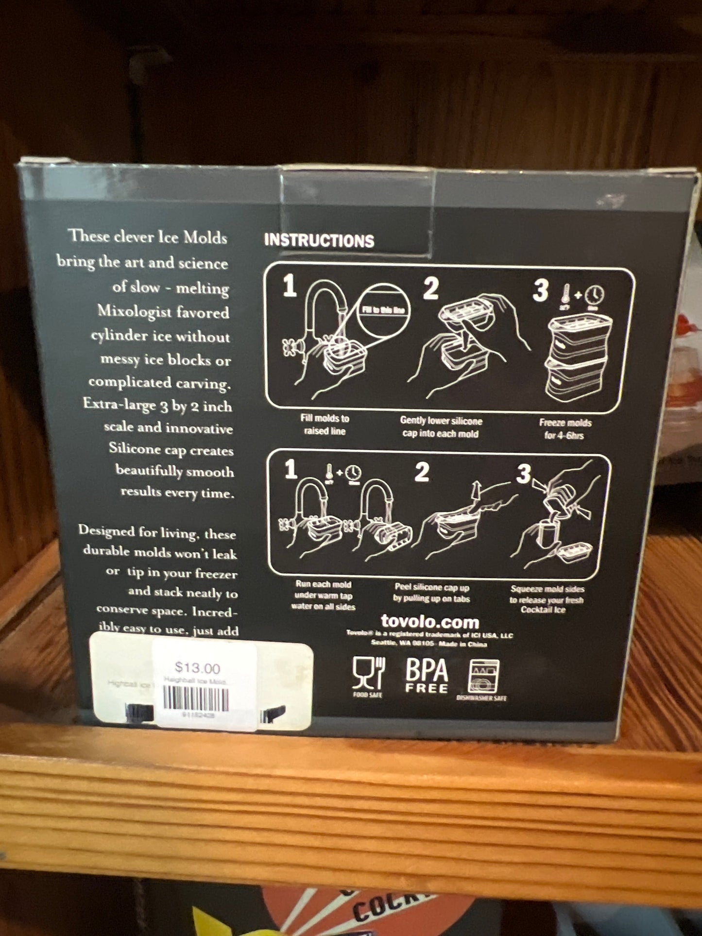 Highball Ice Molds QTY2