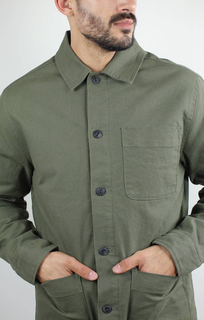 Stretch Canvas Chore Coat - JACHS NY