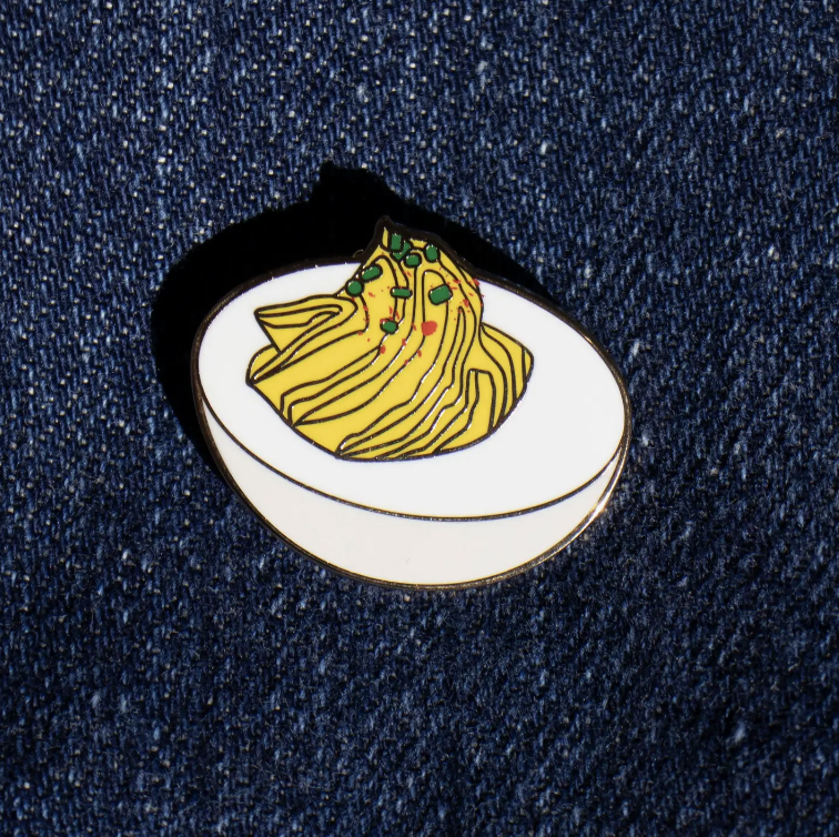 Deviled Egg Pin