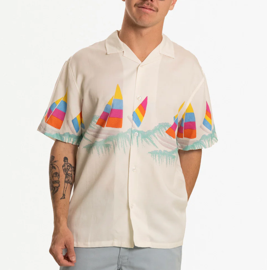 Sailing Button Up - Antique