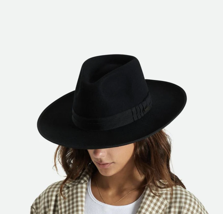 Reno Fedora - Black/Black