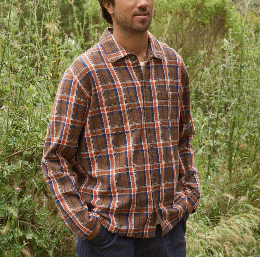 Builder Shirt - Brown Plaid