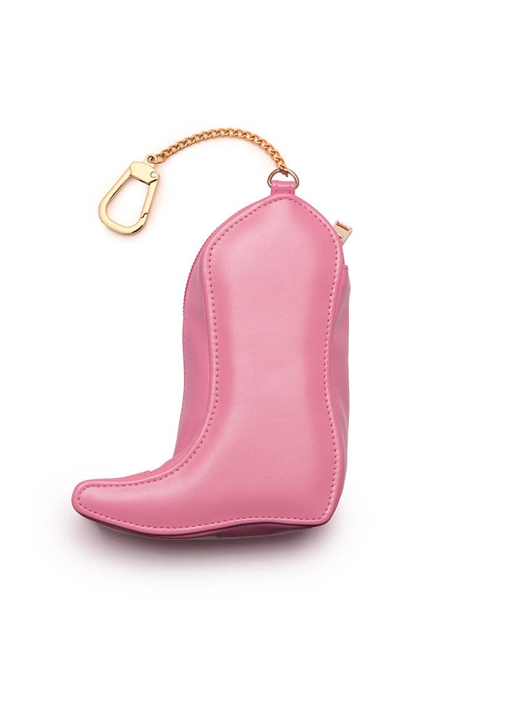 Pink Cowgirl Boot Reusable Shopper Bag