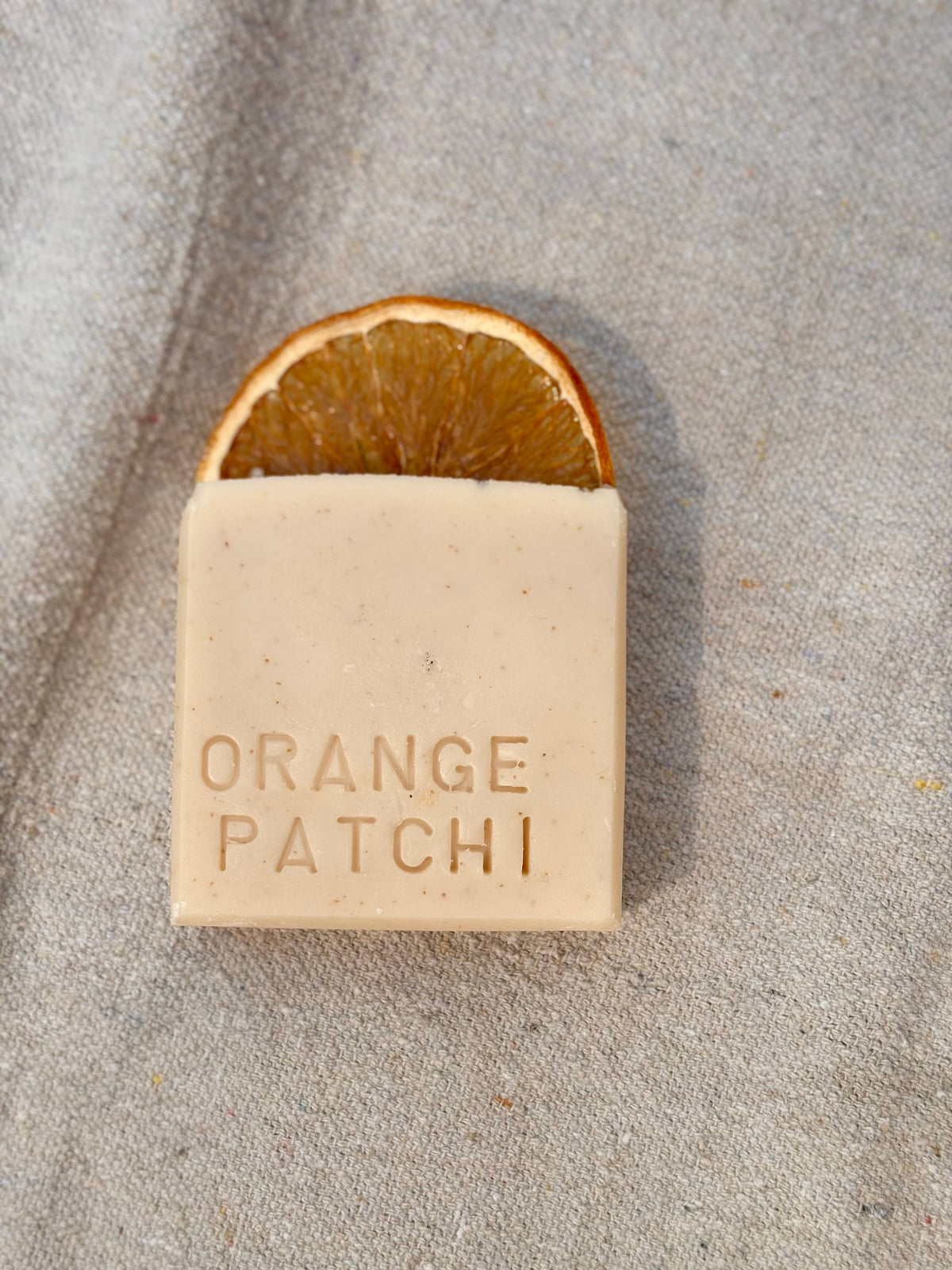 Orange Patchouli Soap Bar - Golden Terra Co