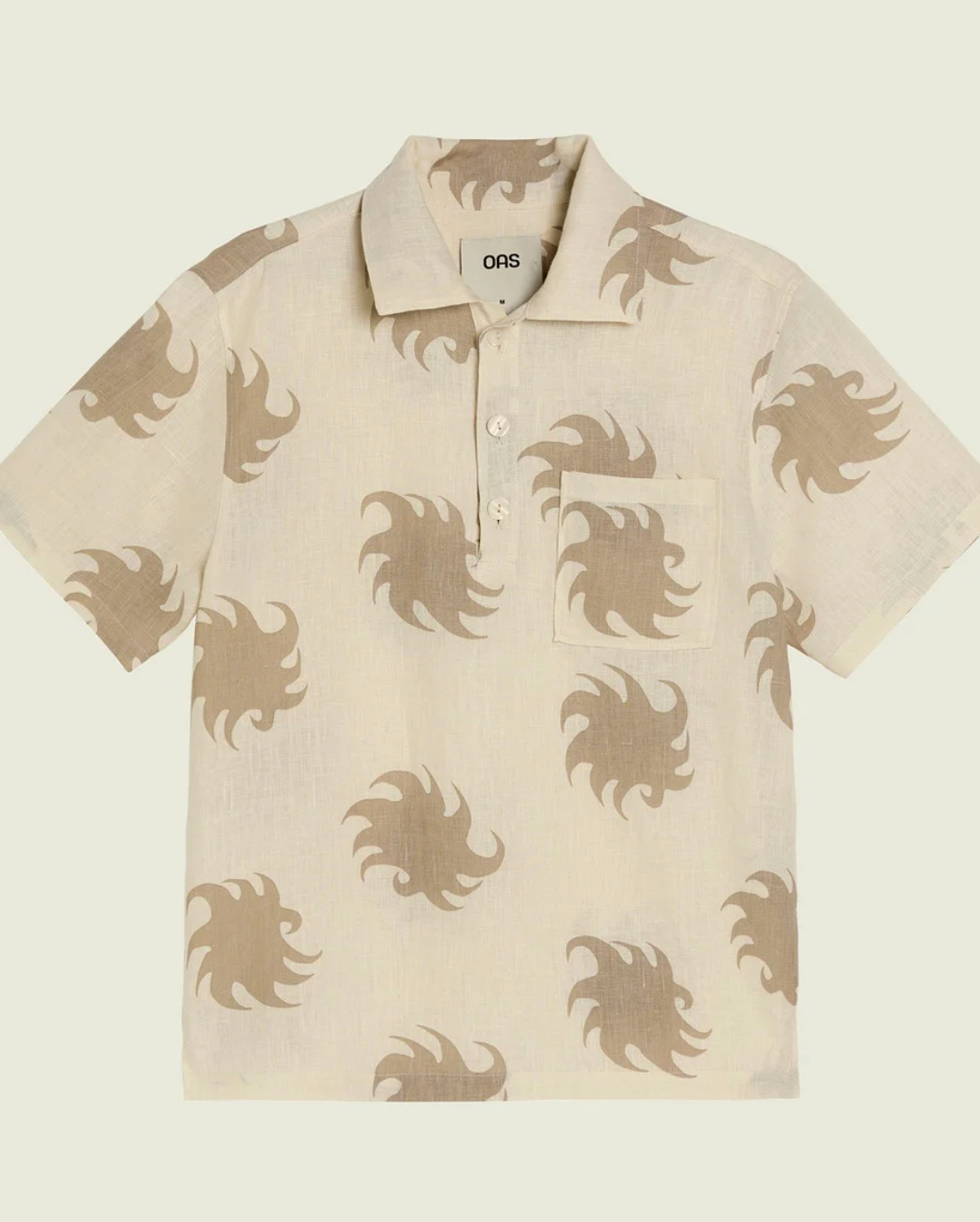 Hazel Ember Girona Linen Shirt
