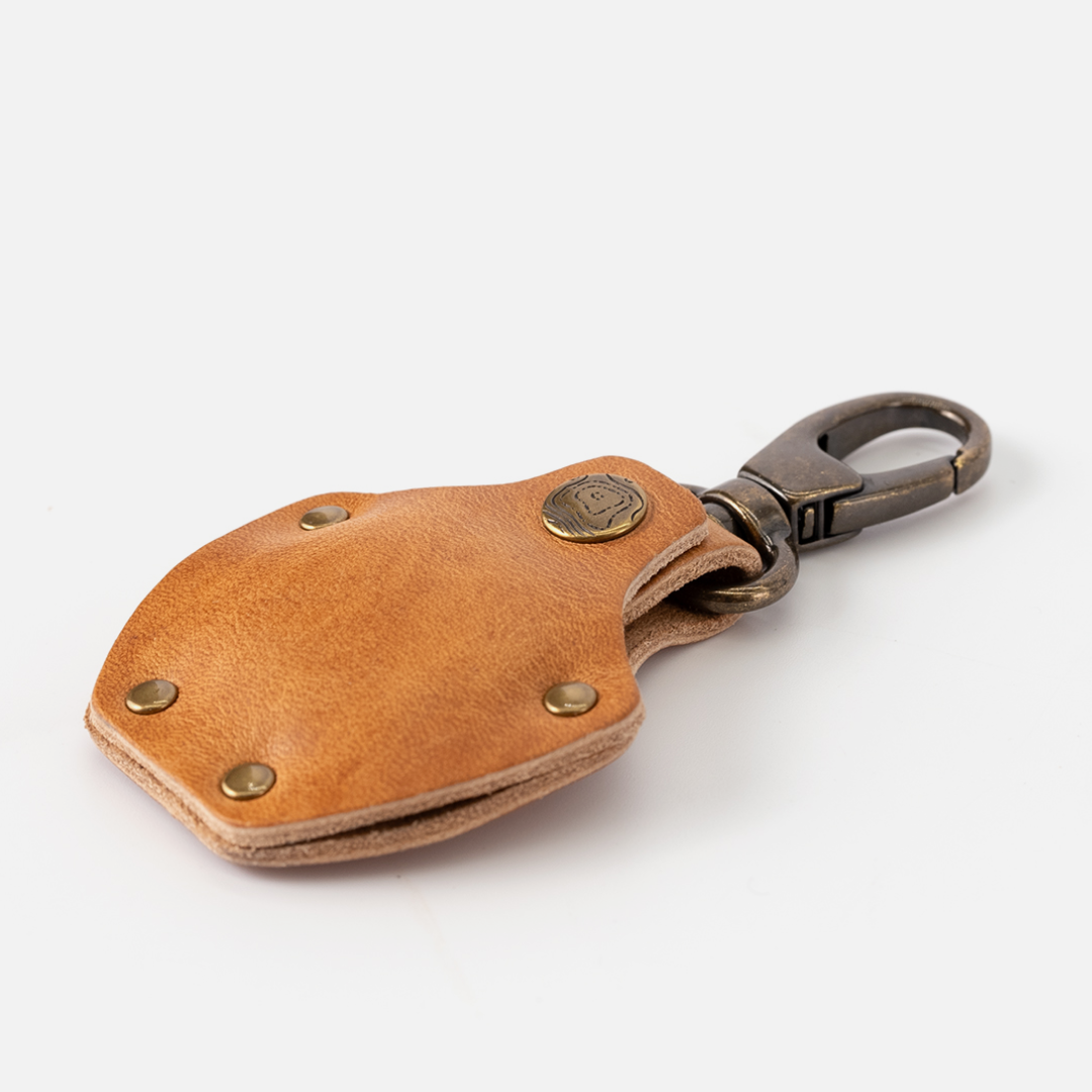 AirTag Case-Leather