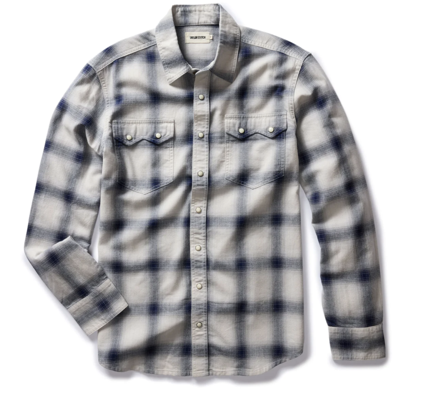 Frontier Shirt in Indigo Shadow Plaid