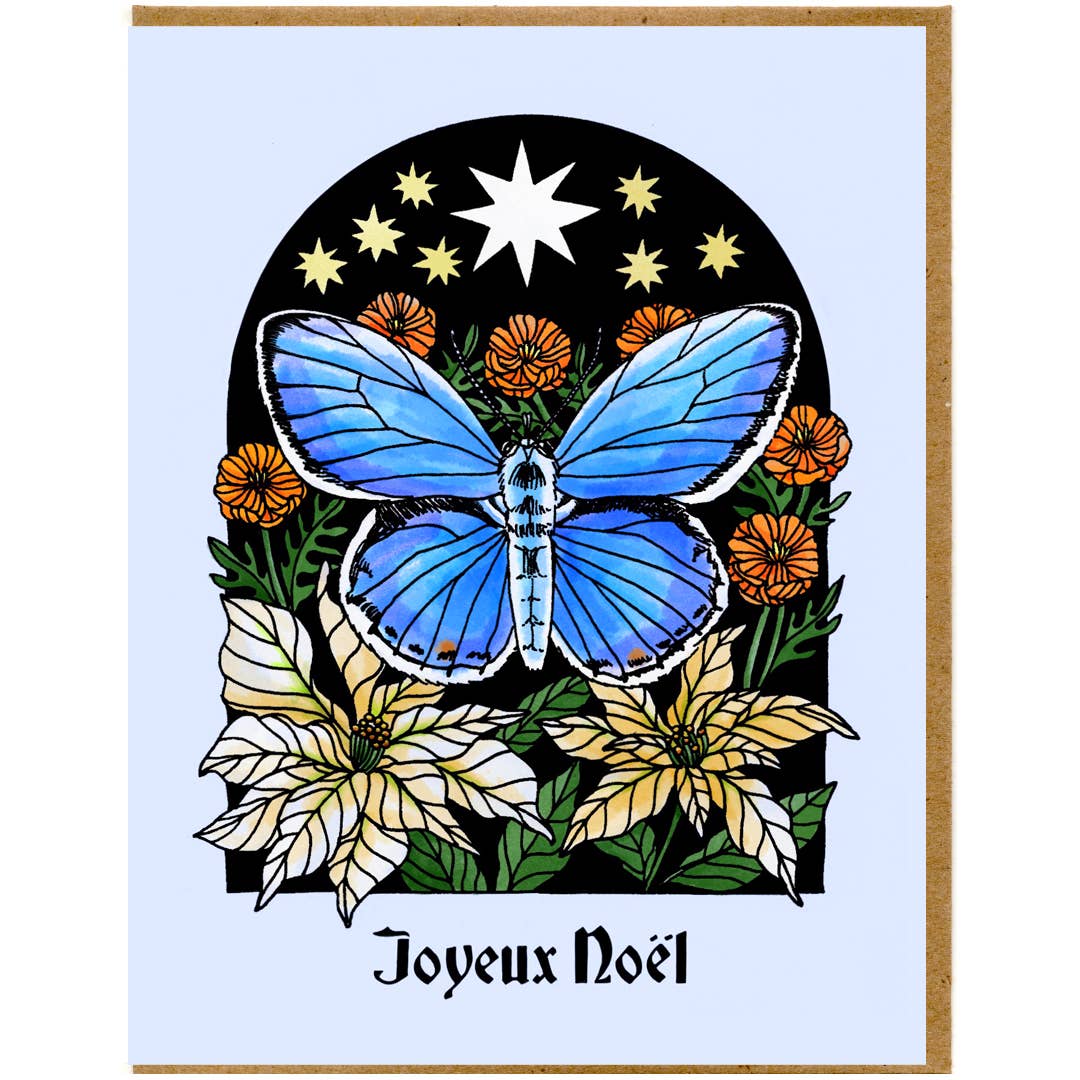 Joyeux Noël Christmas Card