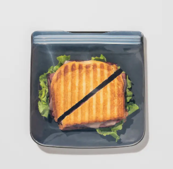 Porter Silicone Reusable Bag - 34oz - Cream