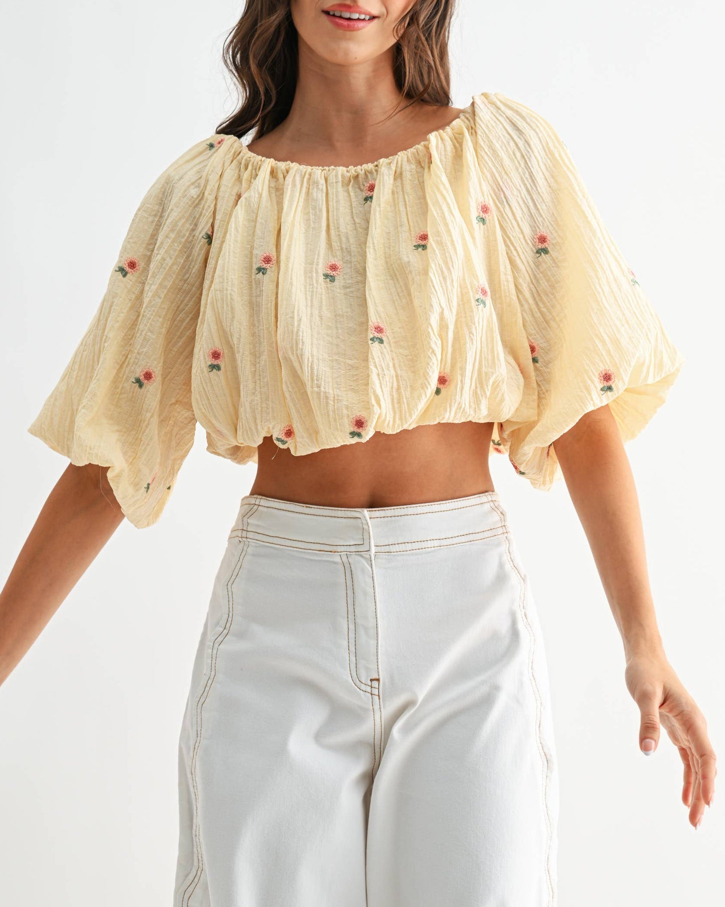 Sunlit Flower Blouse