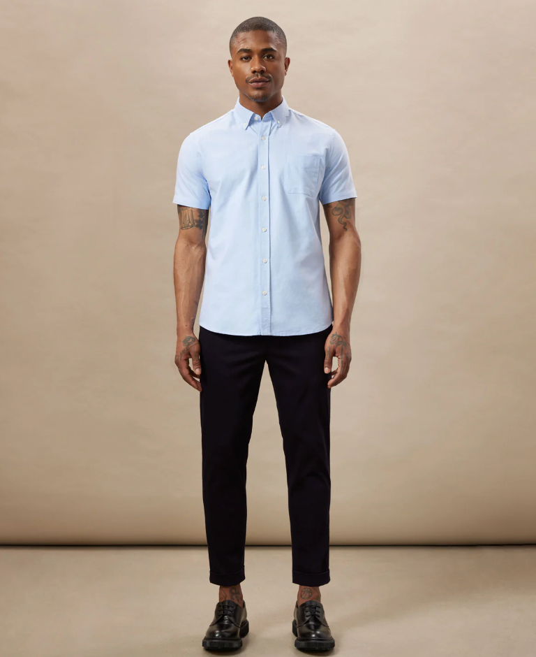 The Colin Tapered Fit Flex Pant - Navy