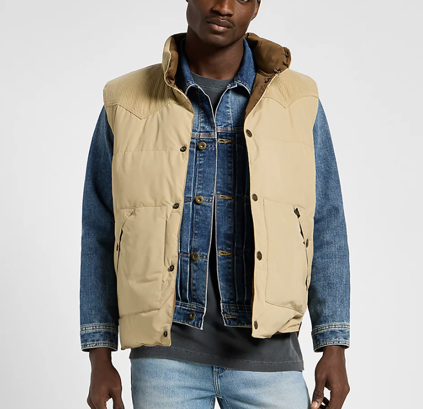 Reversible Western Puffer Vest - Sand/Brown – Genterie Supply Co. Reversible Western Puffer Vest - Sand/Brown – Genterie Supply Co.