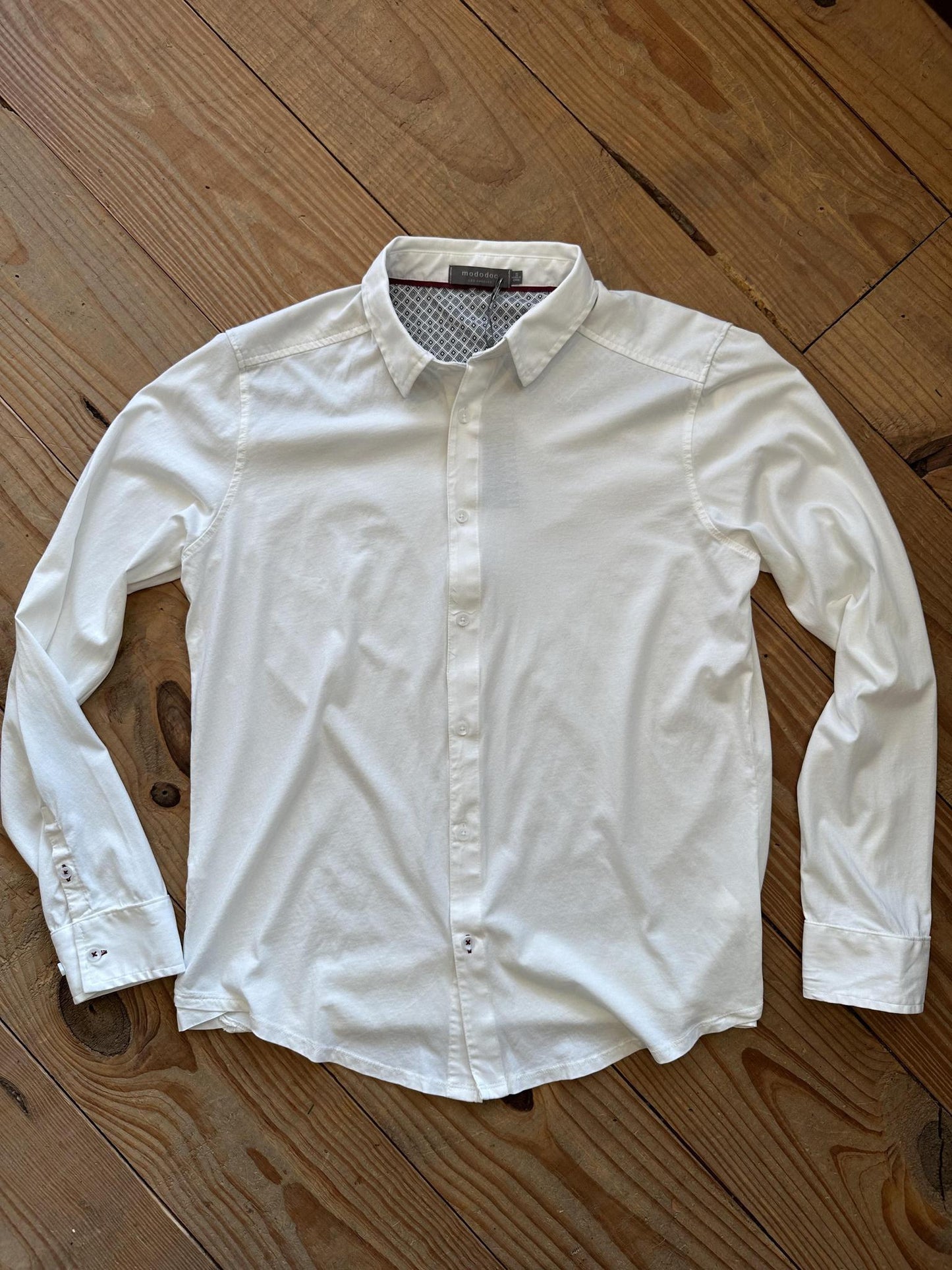Men's Jersey L/S Shirt - White