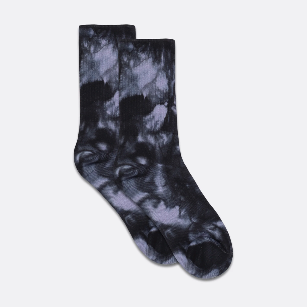 Tie Dye Socks - Black