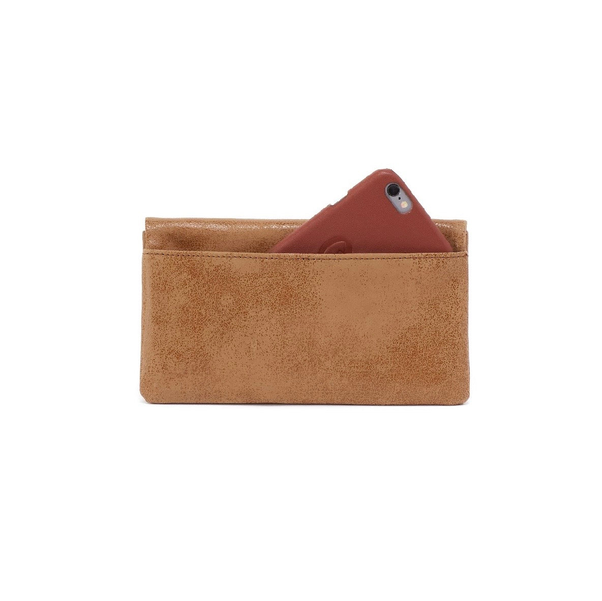 Whiskey Lumen Continental Wallet Buffed Leather
