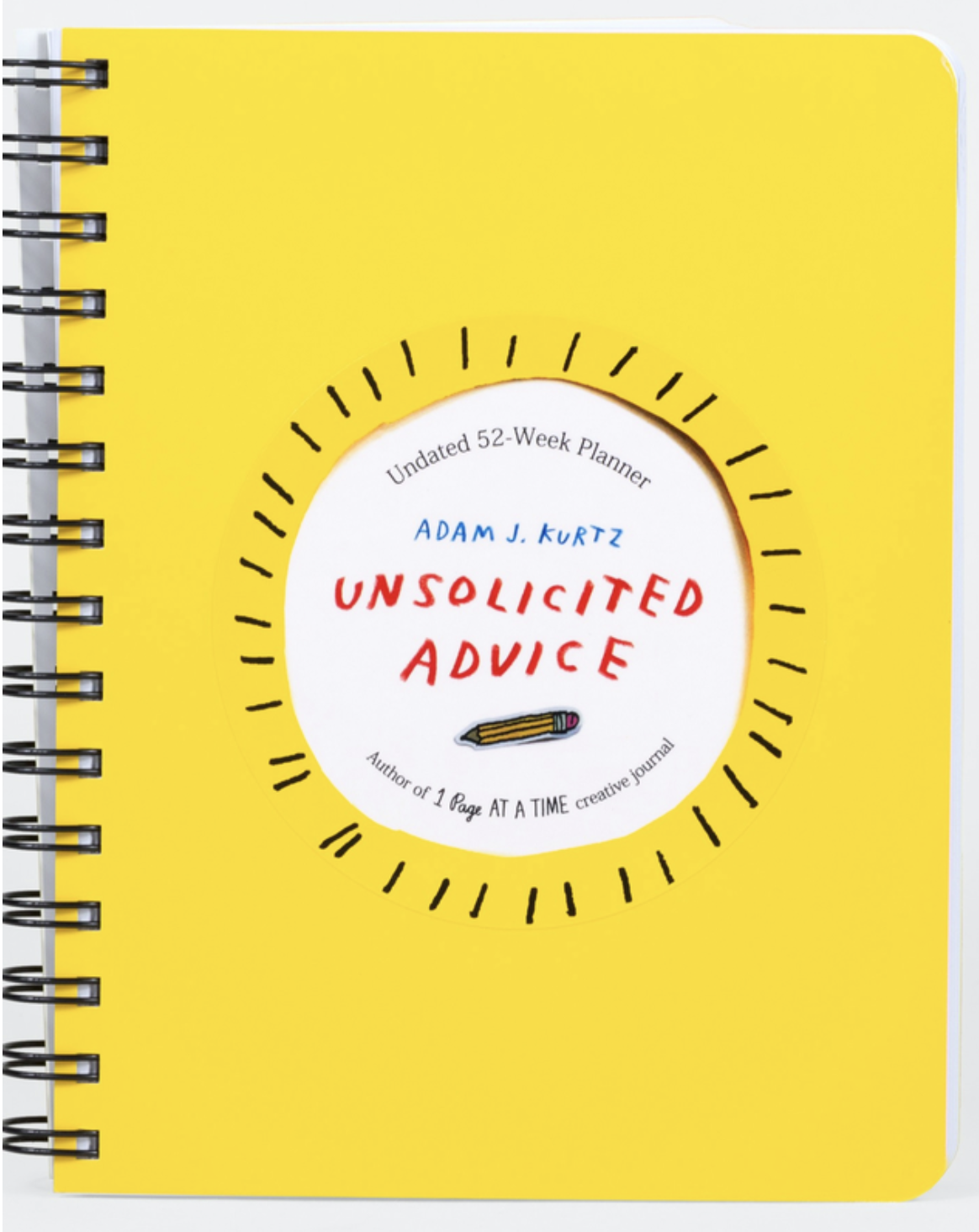 Unsolicited Advice Undated 52-Week Planner