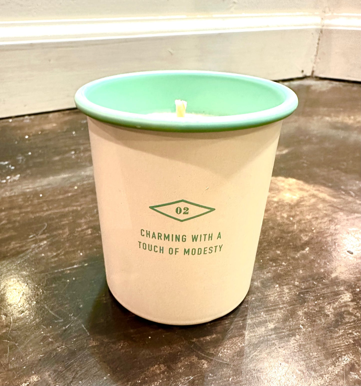 SIDESHOW PRESS CANDLE-GREEN
