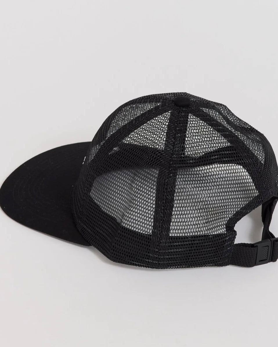 Black Mesh Espresso Cap