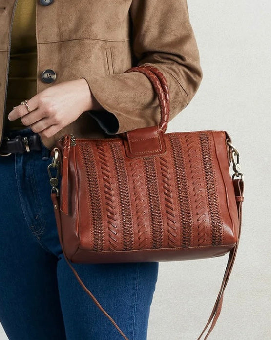 Kindling Brown Sheila Medium Satchel