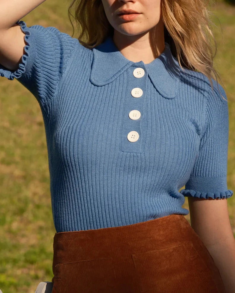 Cobalt Blue Belle Tee