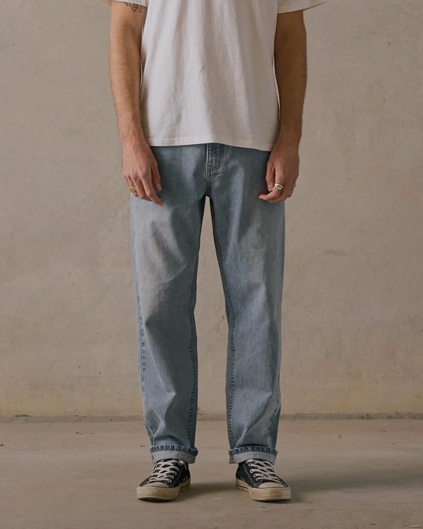 Light Indigo Classic Denim Jean