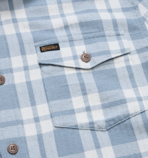 Iron Blue - La Grange Lightweight Flannel - Cohen Plaid