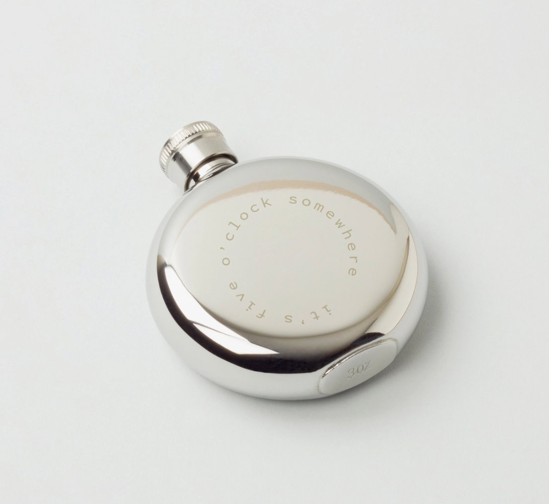 3 oz. Flask - 5 O'clock Somewhere