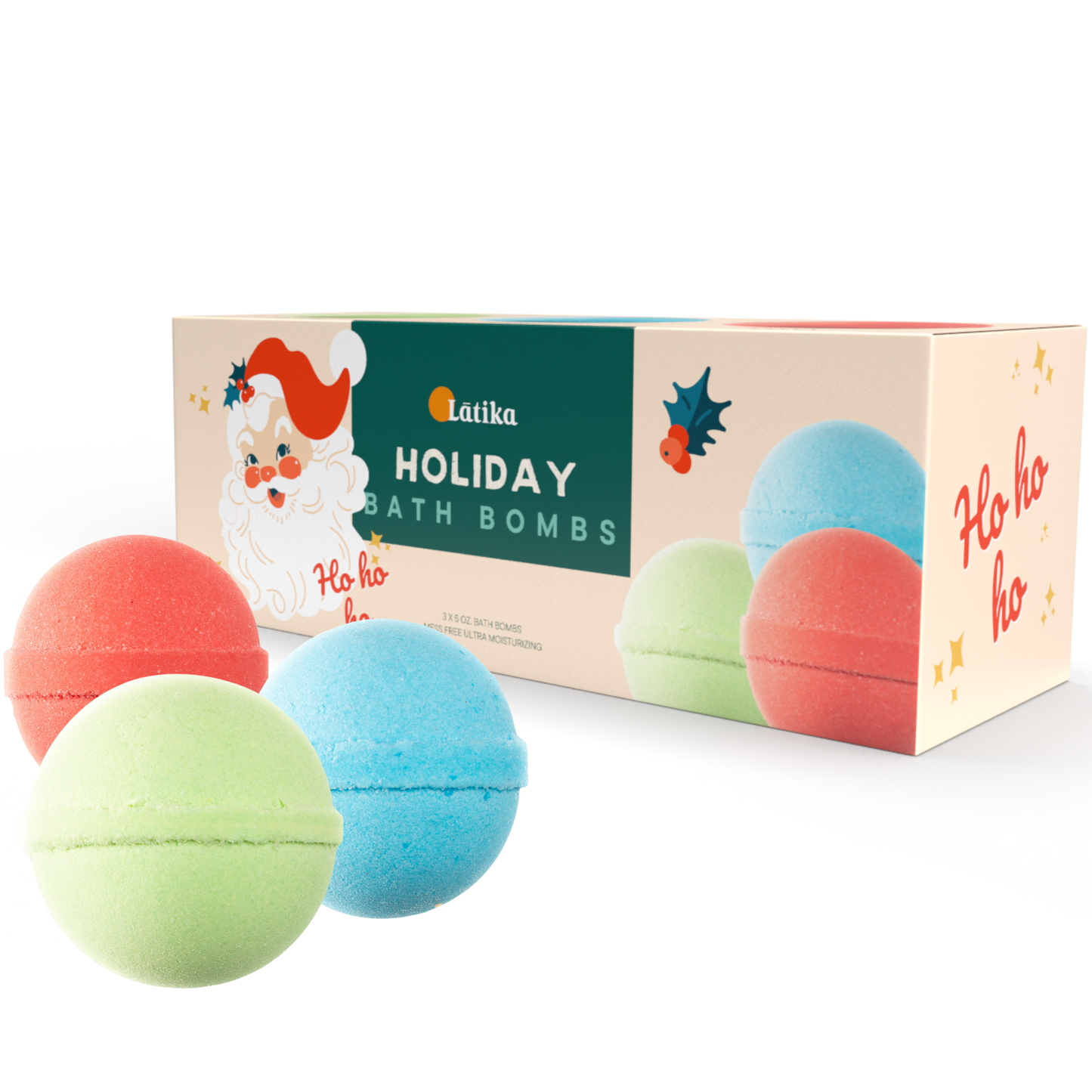 Santa Baby-Christmas Bath Bomb Set