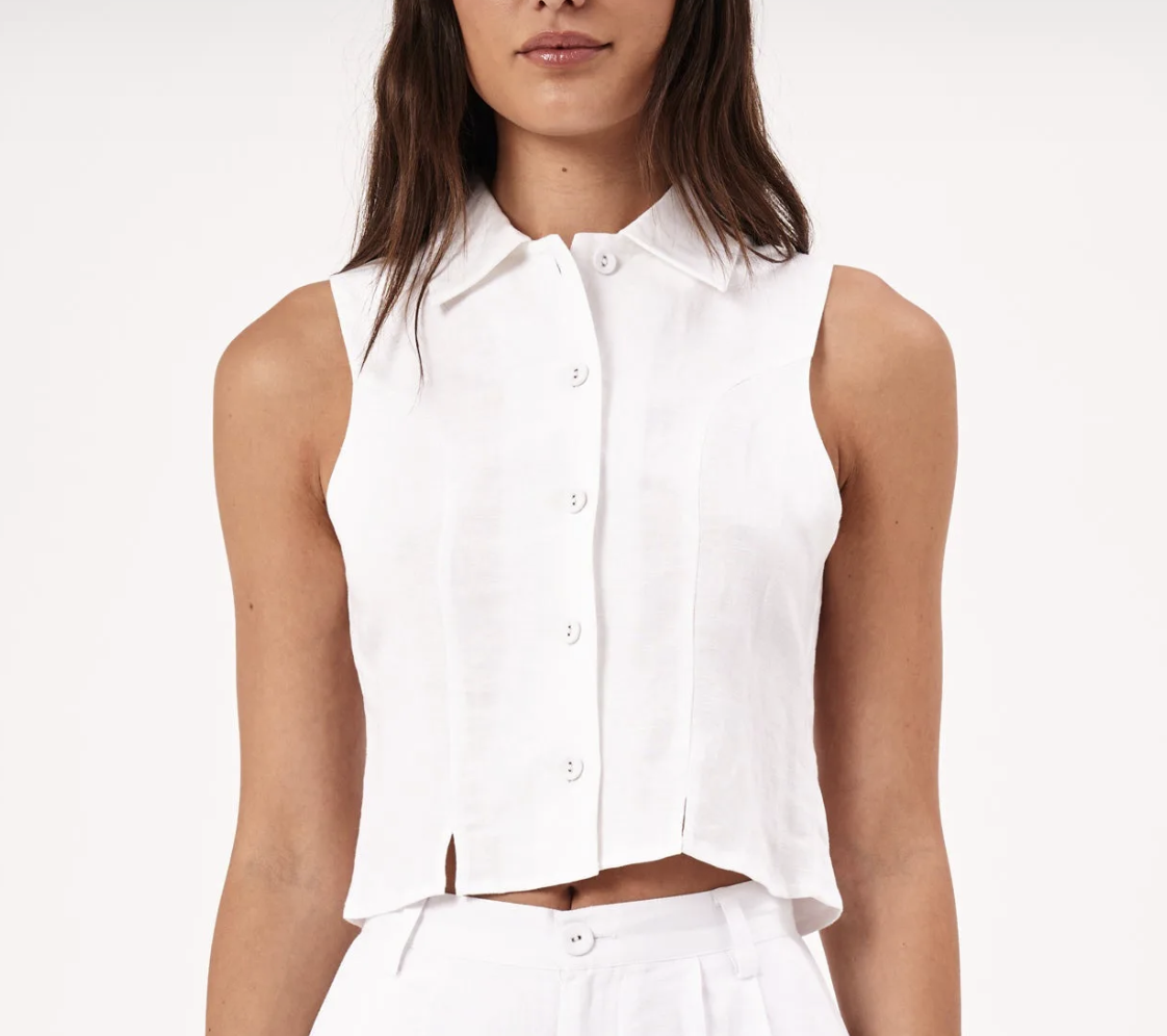 Nina Top - White
