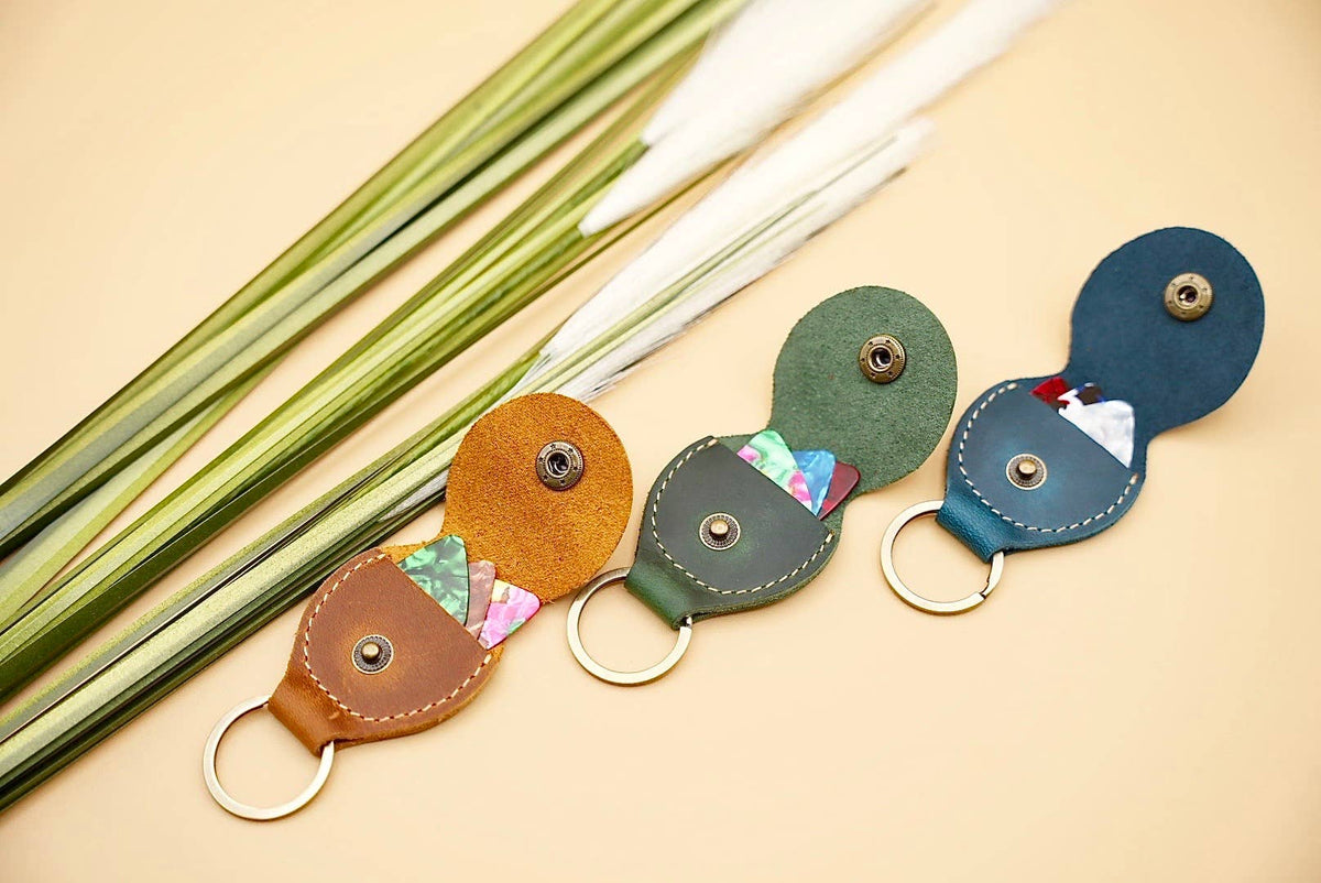 Leather Airtag Holder Organizer