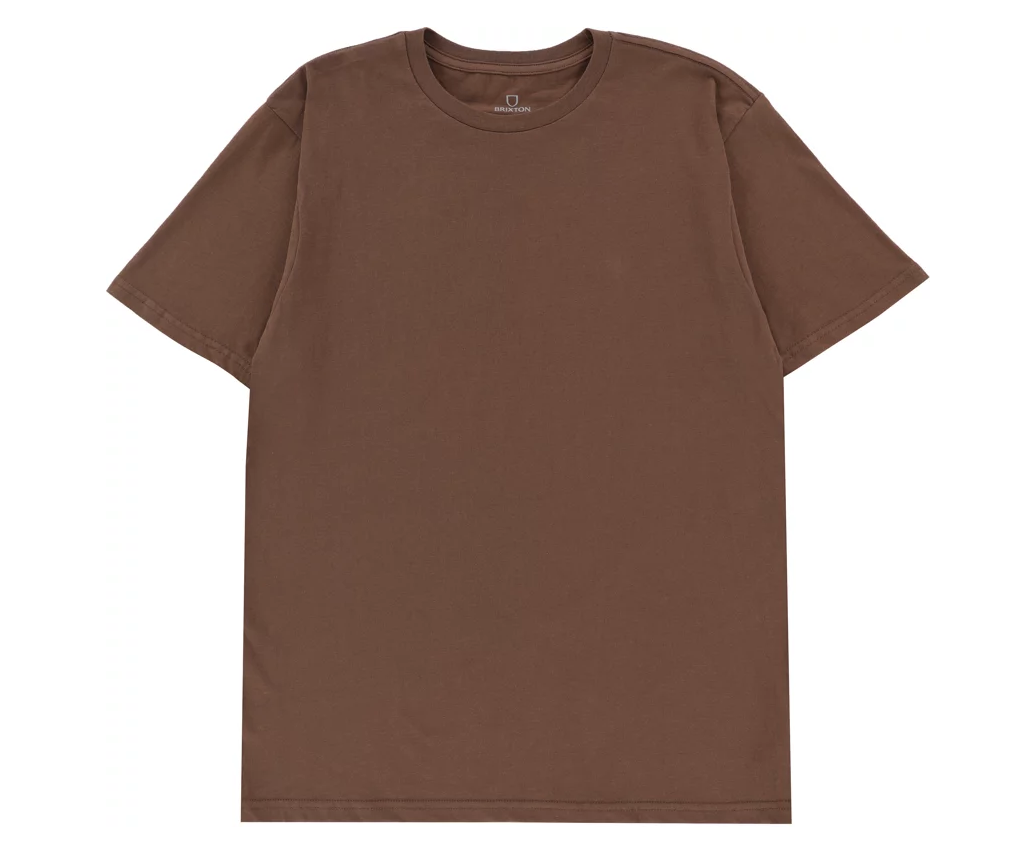 Basic Tailored T-shirt - Pinecone Brown