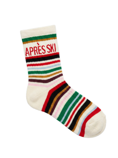 Marine Layer Hi-Ankle Sock - Apres Ski One Size