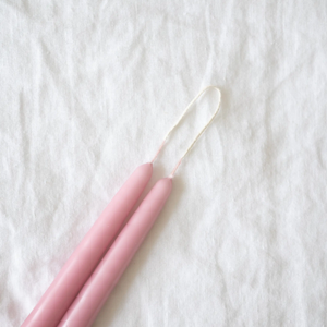 Taper Candle Pair - Blush