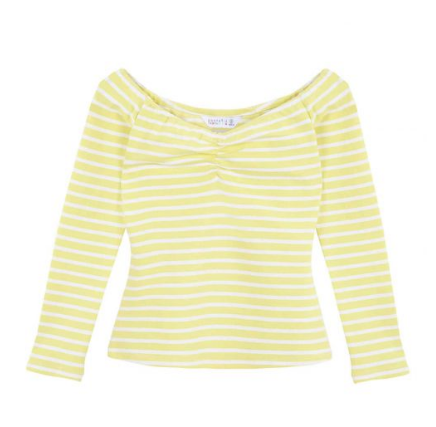 Striped Top - Yellow - Genterie Supply Co.