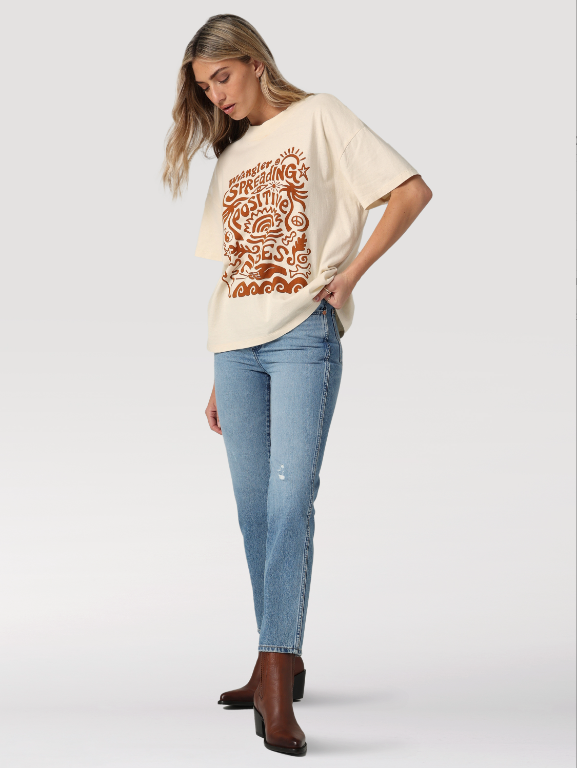 Wild West 603 High Rise Straight - Mermaid