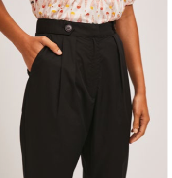 Ankle Grazer Trousers - Black