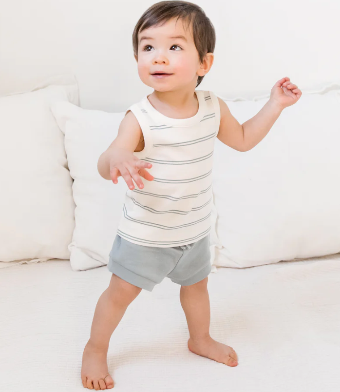 Leni Tank - Fisher Stripe/Ivory/Ocean