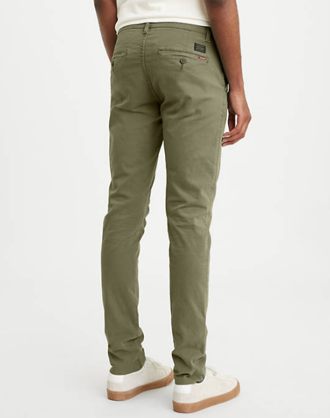 XX Chino Slim Fit Pants - Bunker Olive Green