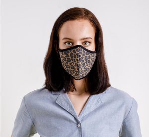 Antimicrobial Face Mask - Leopard