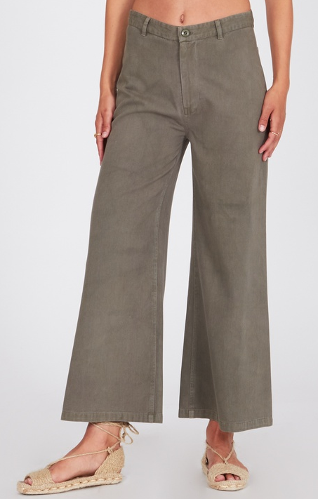 Dominga Pant - Moss - Genterie Supply Co.