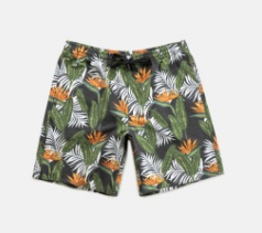 Bop Beach Short - Vintage Black