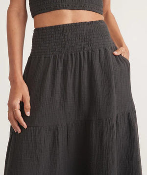 Corinne Maxi Skirt - Black