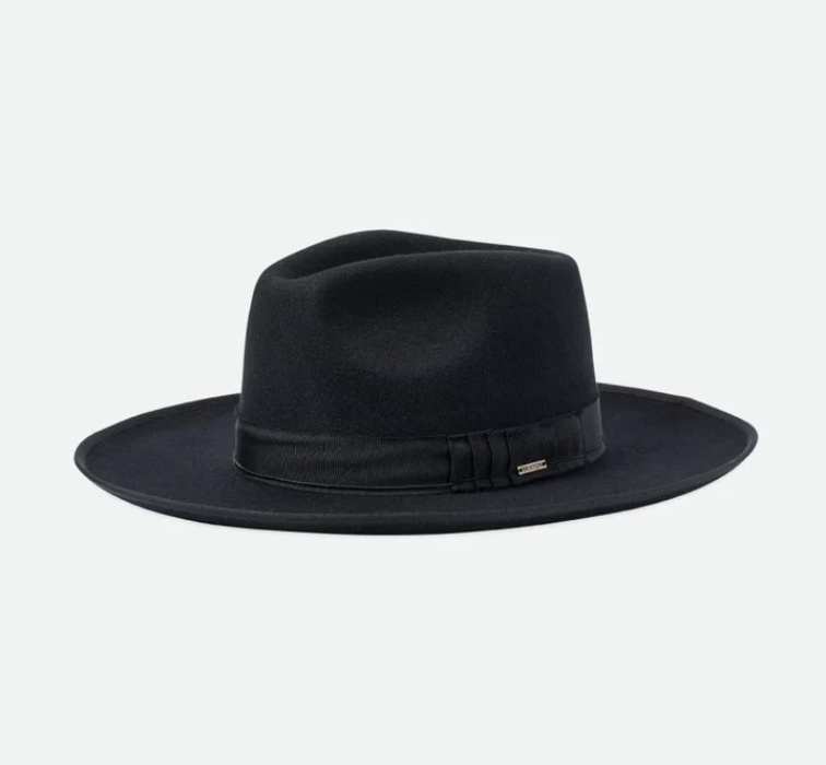 Reno Fedora - Black/Black