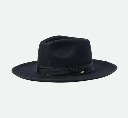 Reno Fedora - Black/Black