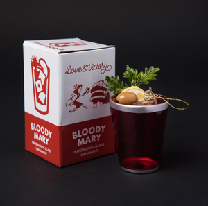 Bloody Mary Cocktail Holiday Ornament