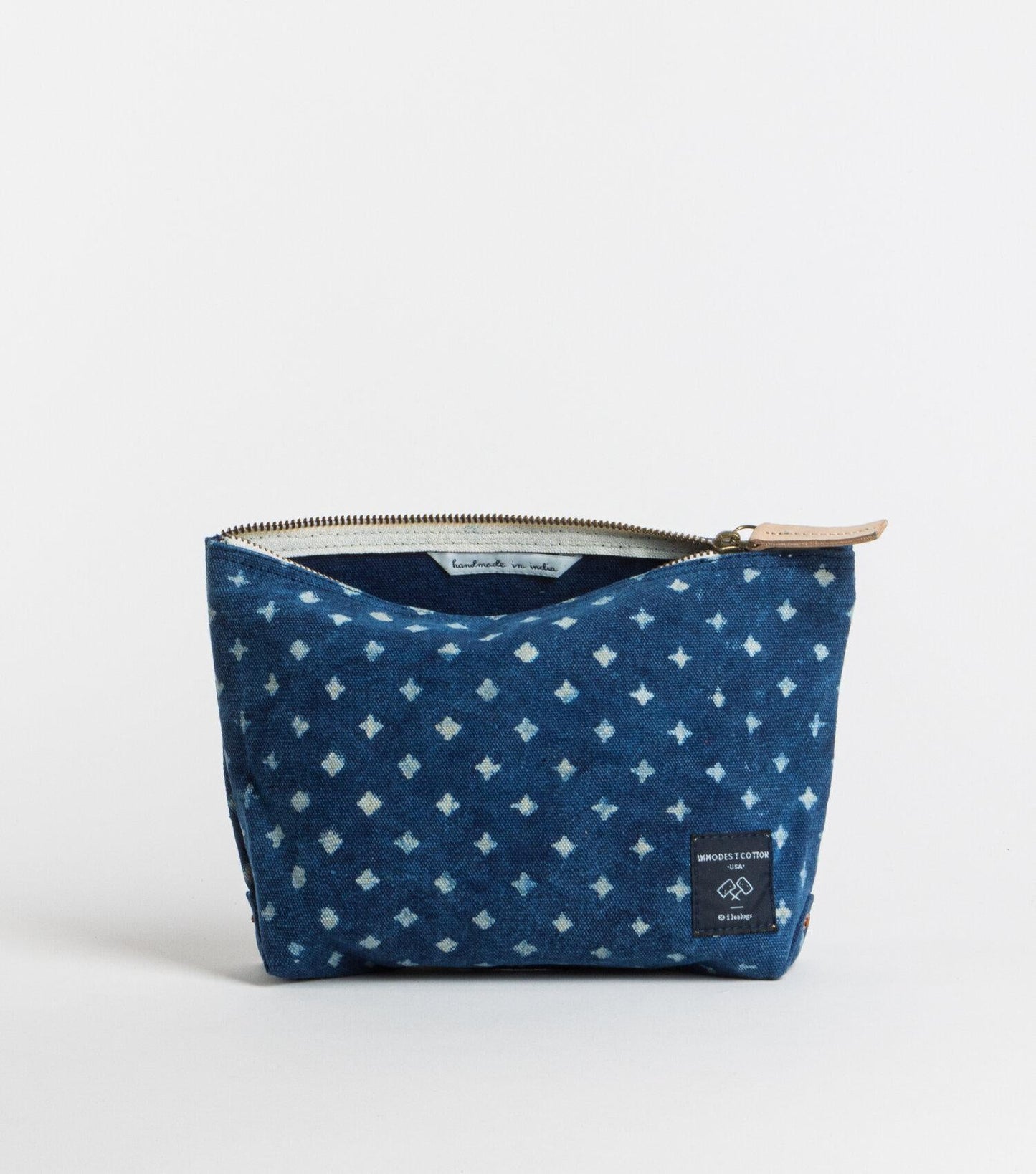 Sardine Pouch - Indigo Cross