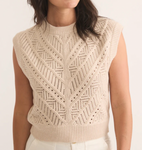 Brooke Sweater Vest - Oatmeal