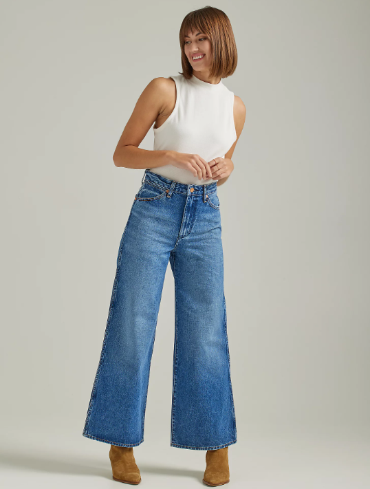 Worldwide 661 High Rise Wide Leg Jean - Preloved