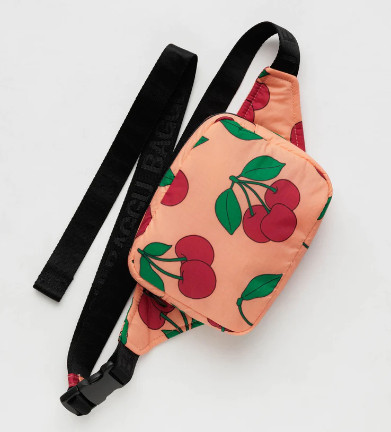 Puffy Fanny Pack - Sherbet Cherry