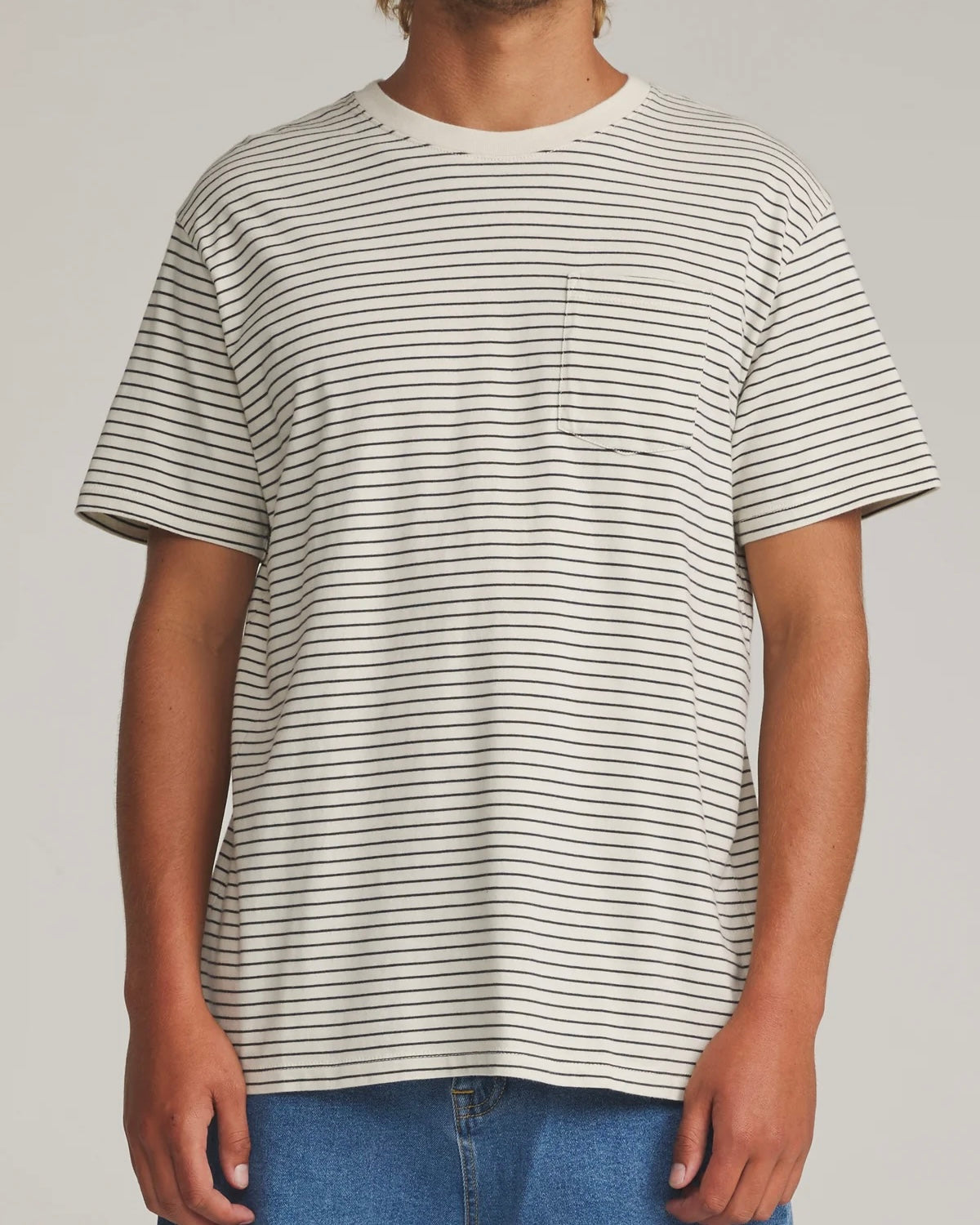 Black Wash Finley Pocket Tee